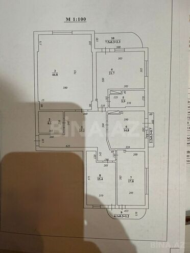 Satılır 4 otaqlı yeni tikili 200 m², Nərimanov r., photo 7 from 8