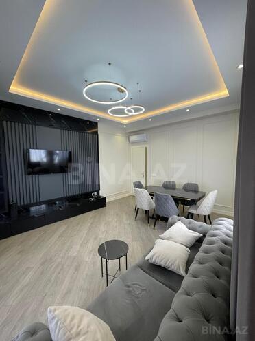 İcarəyə verilir 3 otaqlı yeni tikili 119 m², Ağ şəhər q., photo 1 from 24