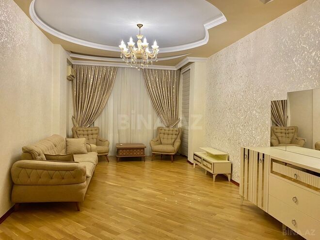 İcarəyə verilir 3 otaqlı yeni tikili 130 m², Nizami m., photo 6 from 19