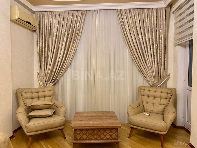 İcarəyə verilir 3 otaqlı yeni tikili 130 m², Nizami m., photo 7 from 19