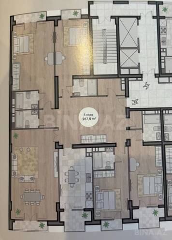 Satılır 5 otaqlı yeni tikili 267 m², Nizami m., photo 22 from 23
