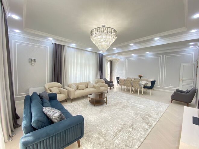 İcarəyə verilir 4 otaqlı yeni tikili 220 m², Nəsimi r., photo 1 from 31