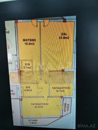 Satılır 3 otaqlı yeni tikili 128 m², Memar Əcəmi m., photo 4 from 15