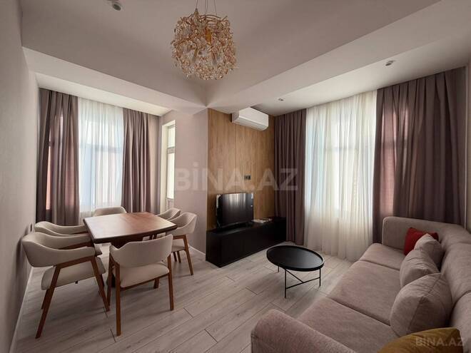 İcarəyə verilir 3 otaqlı yeni tikili 120 m², Həzi Aslanov m., photo 3 from 13