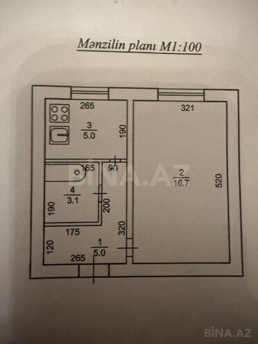 Satılır 1 otaqlı köhnə tikili 35 m², Nəriman Nərimanov m., photo 10 from 12