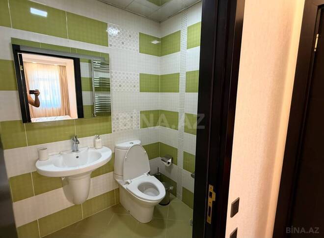 İcarəyə verilir 3 otaqlı yeni tikili 130 m², Nizami m., photo 14 from 18