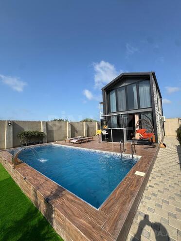 İcarəyə verilir 3 otaqlı həyət evi/bağ evi 150 m², Mərdəkan q., photo 1 from 24
