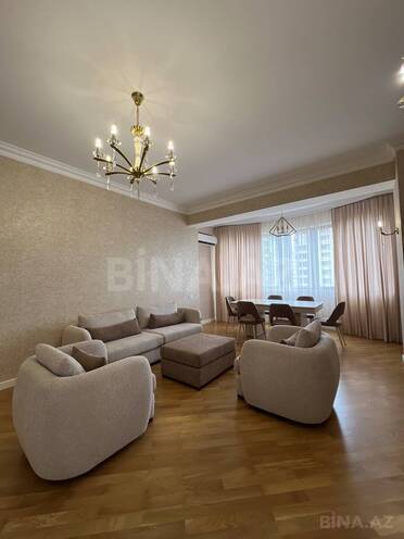 İcarəyə verilir 3 otaqlı yeni tikili 160 m², Elmlər Akademiyası m., photo 3 from 20