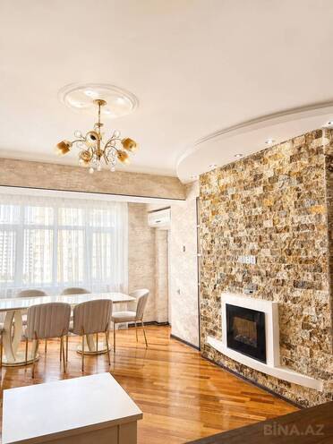 İcarəyə verilir 3 otaqlı yeni tikili 102 m², Qara Qarayev m., photo 3 from 12