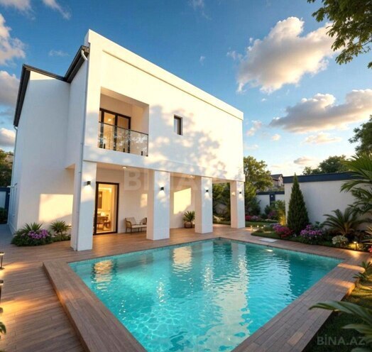 Satılır 4 otaqlı həyət evi/bağ evi 170 m², Mərdəkan q., photo 1 from 12