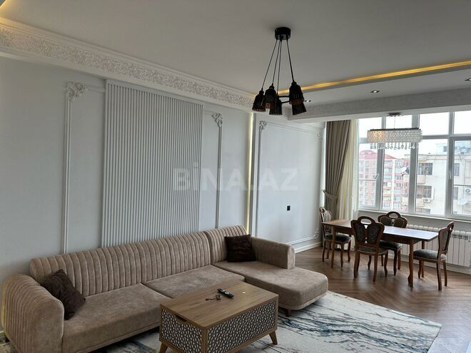İcarəyə verilir 3 otaqlı yeni tikili 121 m², Nəsimi r., photo 13 from 25