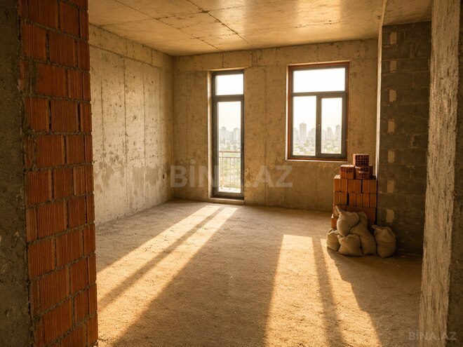 Продаётся 2-комн. новостройка 76 м², м. Элмляр Академиясы, photo 7 from 8