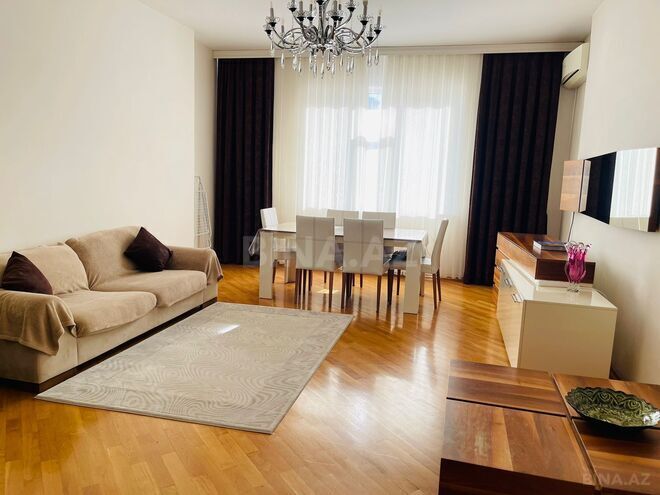İcarəyə verilir 3 otaqlı yeni tikili 118 m², Şah İsmayıl Xətai m., photo 1 from 14