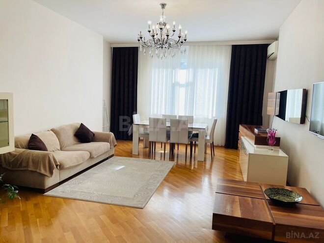 İcarəyə verilir 3 otaqlı yeni tikili 118 m², Şah İsmayıl Xətai m., photo 4 from 14