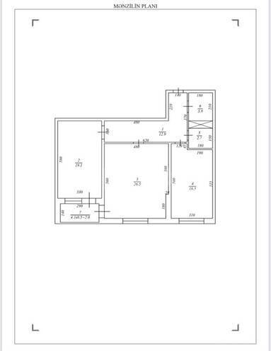 Satılır 2 otaqlı yeni tikili 100 m², Əhmədli m., photo 3 from 14
