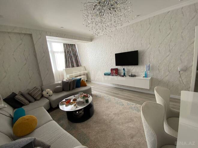 İcarəyə verilir 3 otaqlı yeni tikili 136 m², İnşaatçılar m., photo 4 from 13