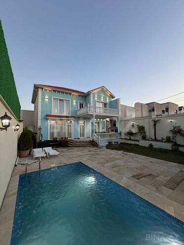 İcarəyə verilir 5 otaqlı həyət evi/bağ evi 160 m², Xəzər r., photo 1 from 21
