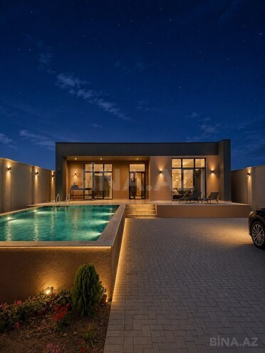 İcarəyə verilir 4 otaqlı həyət evi/bağ evi 300 m², Şağan q., photo 1 from 18