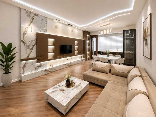 Сдаётся 3-комн. новостройка 100 м², м. Гянджлик, photo 1 from 15