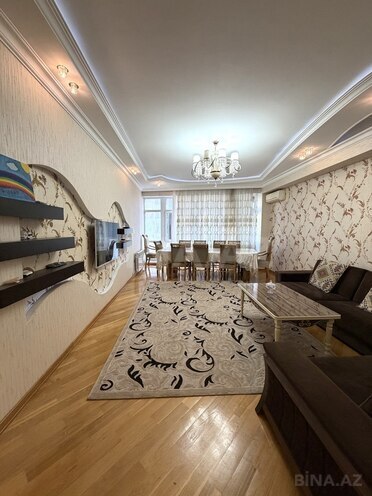 İcarəyə verilir 3 otaqlı yeni tikili 125 m², Şah İsmayıl Xətai m., photo 3 from 14