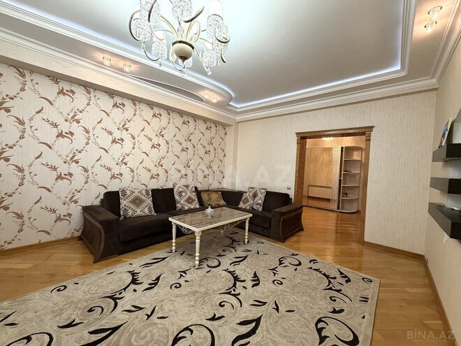 İcarəyə verilir 3 otaqlı yeni tikili 125 m², Şah İsmayıl Xətai m., photo 4 from 14