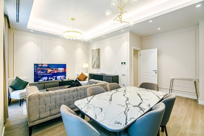 İcarəyə verilir 3 otaqlı yeni tikili 120 m², Ağ şəhər q., photo 1 from 23