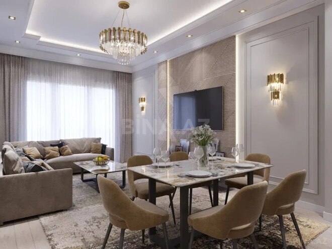 İcarəyə verilir 3 otaqlı yeni tikili 117 m², Şah İsmayıl Xətai m., photo 4 from 14