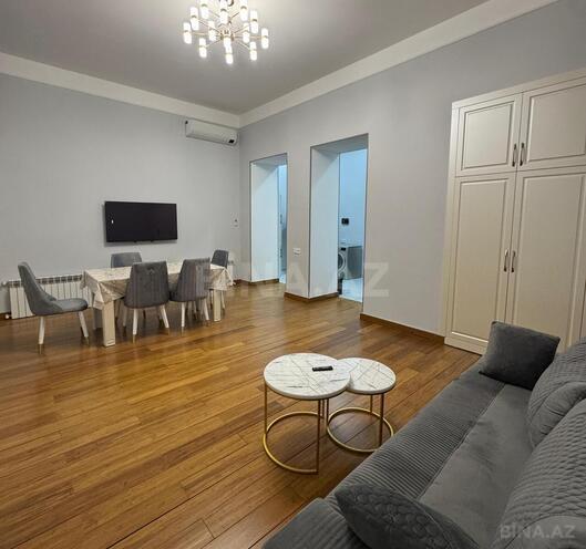 İcarəyə verilir 2 otaqlı yeni tikili 80 m², Sahil m., photo 1 from 15
