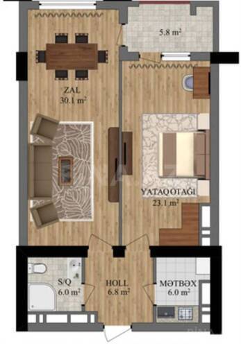 Продаётся 2-комн. новостройка 79 м², м. 28 мая, photo 4 from 7