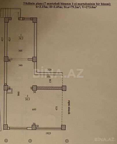 İcarəyə verilir  obyekt 80 m², Gənclik m., photo 12 from 13