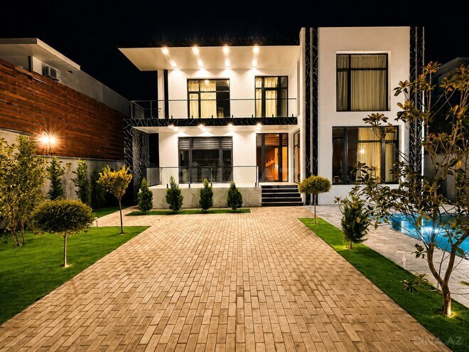 İcarəyə verilir 5 otaqlı həyət evi/bağ evi 320 m², Buzovna q., photo 1 from 21