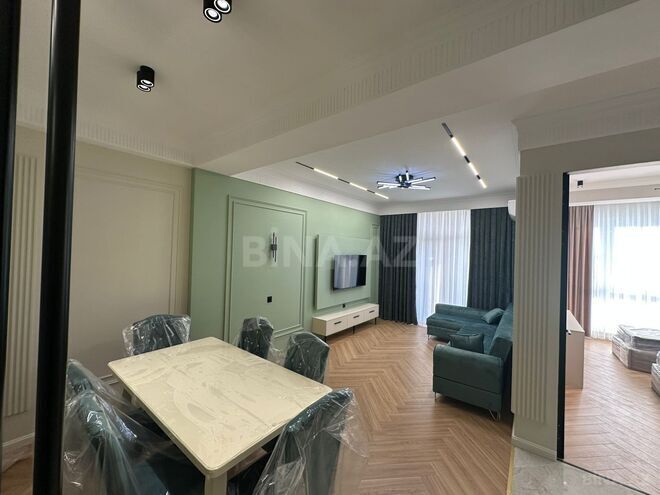 İcarəyə verilir 3 otaqlı yeni tikili 108 m², Koroğlu m., photo 3 from 18