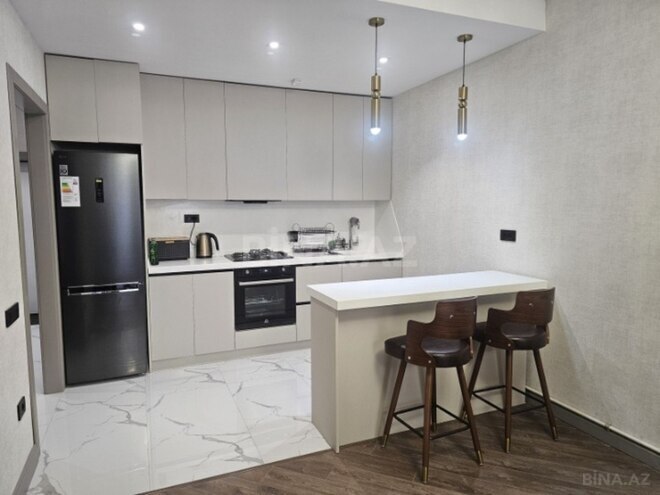 İcarəyə verilir 3 otaqlı yeni tikili 107 m², Nizami m., photo 4 from 13