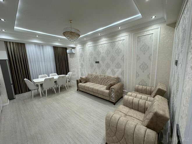 İcarəyə verilir 3 otaqlı yeni tikili 106 m², Nəriman Nərimanov m., photo 1 from 24