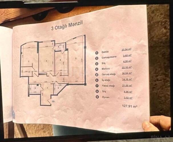 Продаётся 3-комн. новостройка 130 м², м. Низами, photo 12 from 13