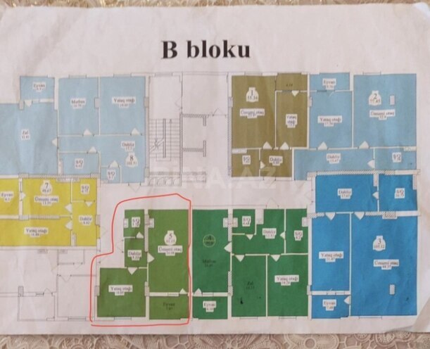 Satılır 2 otaqlı yeni tikili 62 m², Gənclik m., photo 9 from 10