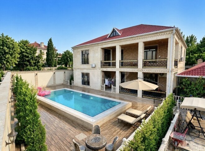 İcarəyə verilir 5 otaqlı həyət evi/bağ evi 360 m², Bilgəh q., photo 1 from 30