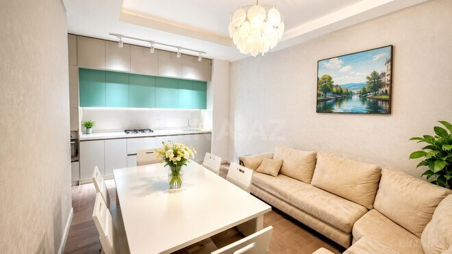 İcarəyə verilir 3 otaqlı yeni tikili 80 m², Yeni Yasamal q., photo 4 from 10