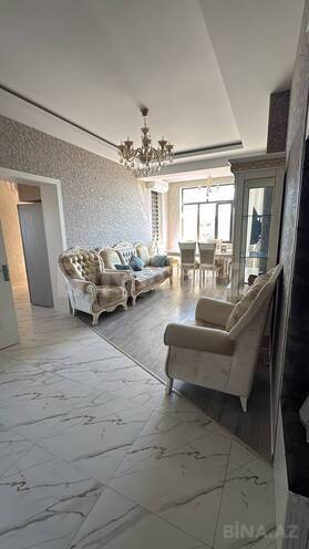 İcarəyə verilir 3 otaqlı yeni tikili 90 m², Badamdar q., photo 1 from 7