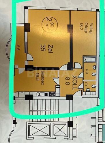Satılır 2 otaqlı yeni tikili 90.1 m², 28 May m., photo 5 from 10