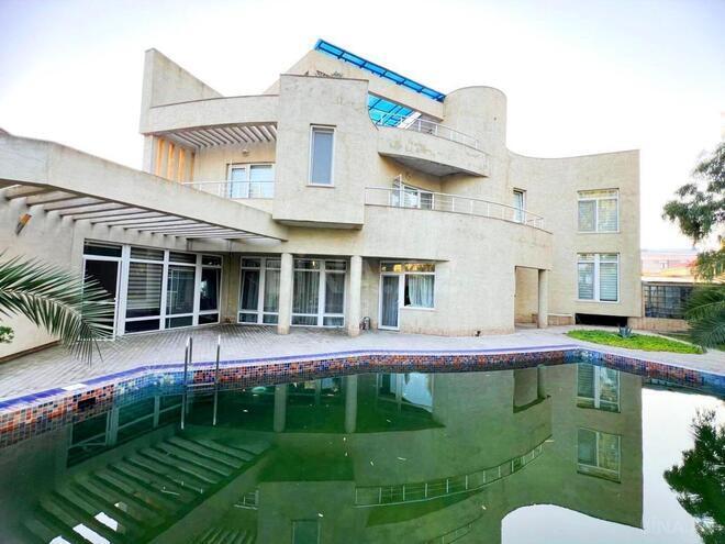 İcarəyə verilir 5 otaqlı həyət evi/bağ evi 520 m², Mərdəkan q., photo 1 from 32