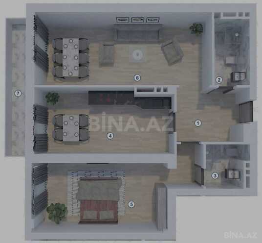 Satılır 2 otaqlı yeni tikili 106 m², Koroğlu m., photo 7 from 12