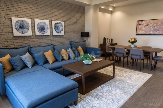 İcarəyə verilir 3 otaqlı yeni tikili 109 m², Nizami m., photo 5 from 11