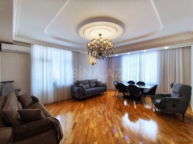 İcarəyə verilir 3 otaqlı yeni tikili 130 m², Badamdar q., photo 3 from 28