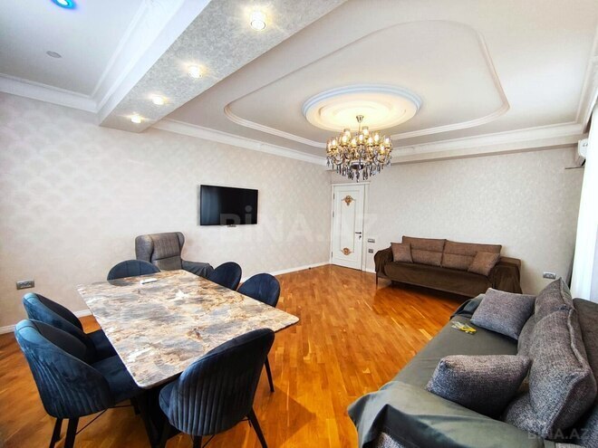 İcarəyə verilir 3 otaqlı yeni tikili 130 m², Badamdar q., photo 4 from 28