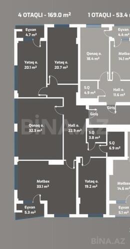 Satılır 4 otaqlı yeni tikili 169 m², Nəriman Nərimanov m., photo 4 from 12