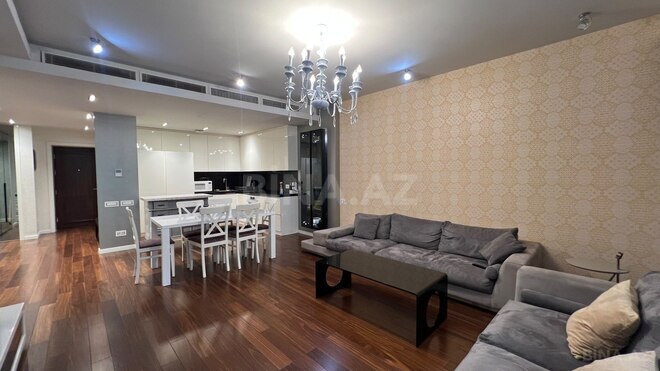 İcarəyə verilir 3 otaqlı yeni tikili 114 m², Nəsimi r., photo 1 from 16