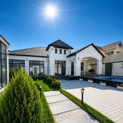 Satılır 4 otaqlı həyət evi/bağ evi 230 m², Mərdəkan q., photo 3 from 19