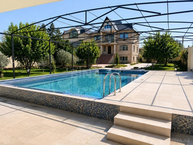 İcarəyə verilir 7 otaqlı həyət evi/bağ evi 420 m², Novxanı q., photo 1 from 32