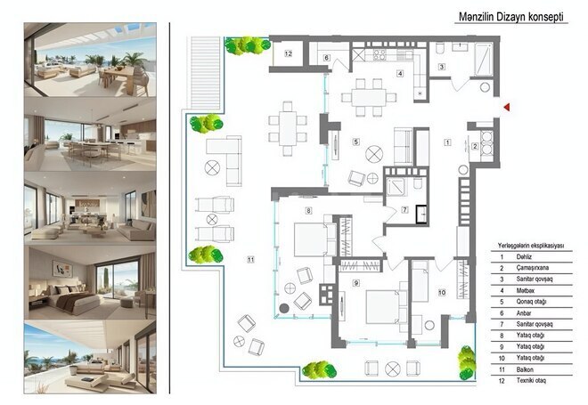 Продаётся 4-комн. новостройка 208.5 м², пос. Нардаран, photo 8 from 15